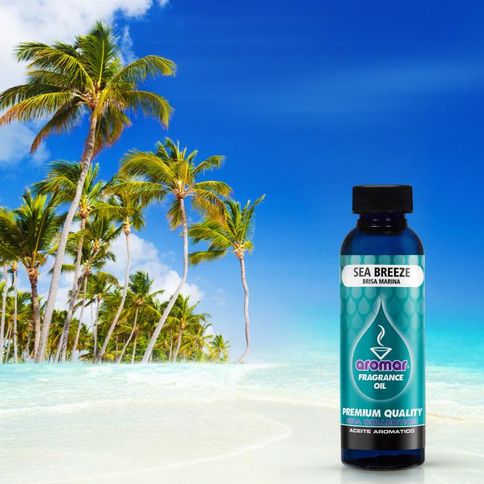 Fragrance Burning Oil - Sea Breeze 2 oz