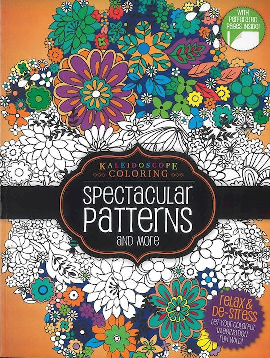 Spectacular Patterns Kaleidoscope Coloring Book