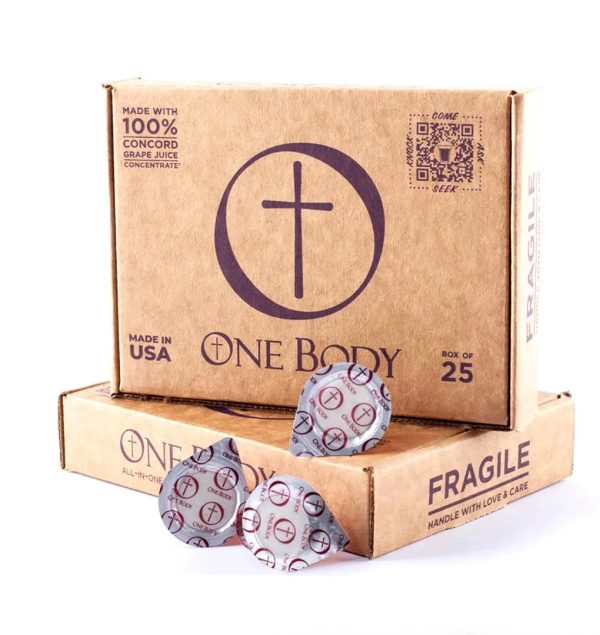 Communion Cups OneBody Prefilled 25Pk