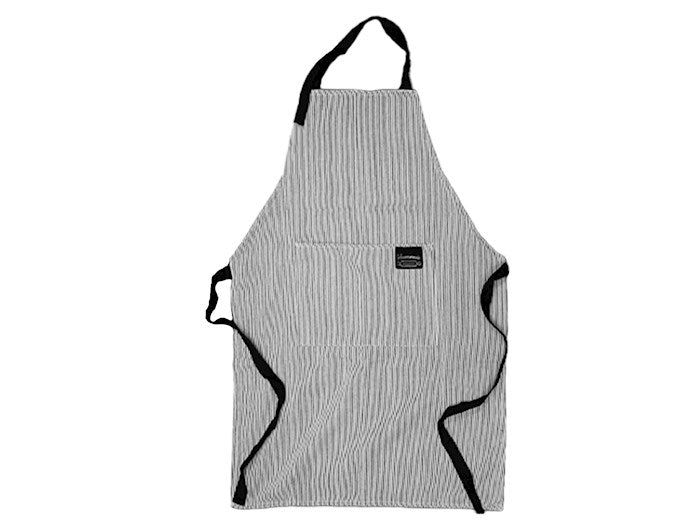 Kitchen Apron – Striped Black and White