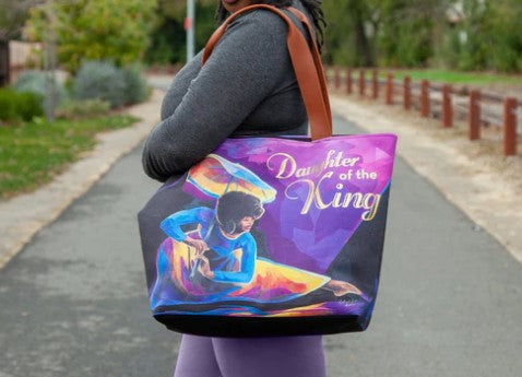 "Daughter of the King" Canvas Handbag