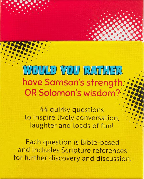 Would You Rather Boxed Card Game