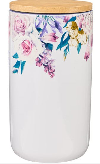 Today I'm Grateful For Purple Floral Ceramic Gratitude Jar with Cards