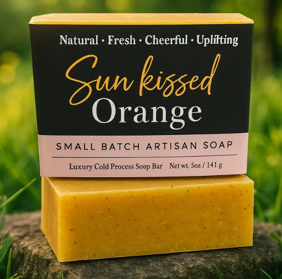 Sun Kissed Orange Soap Bar