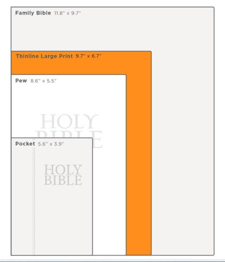 Hardcover Large Print King James Version Study Bible