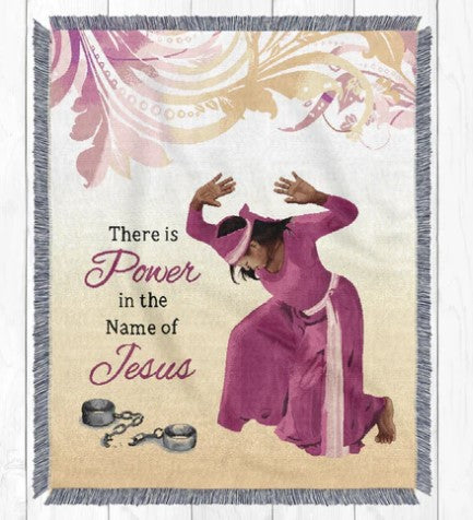 "Power" Tapestry Throw