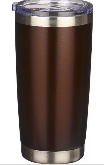 Stand Firm Brown Stainless Steel Mug - 1 Corinthians 16:13