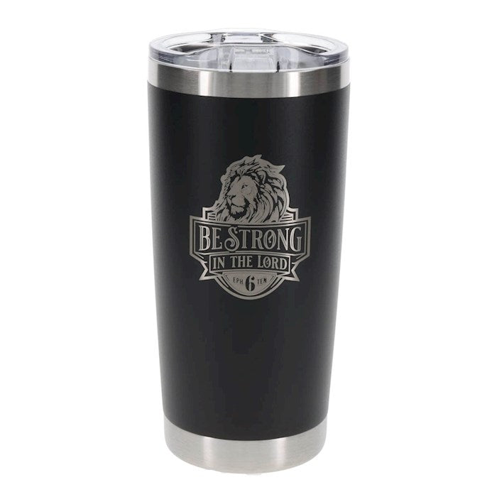 Walk By Faith Navy Stainless Steel Travel Tumbler (Copy)