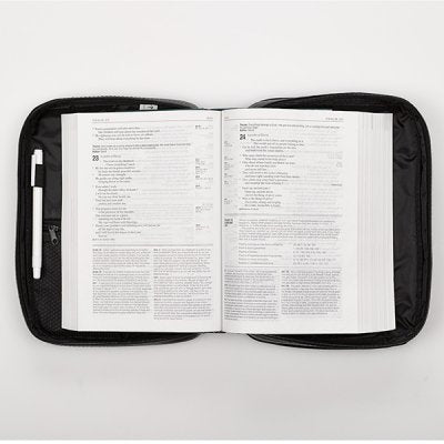 Two-fold Brown Faux Leather Organizer Bible Cover