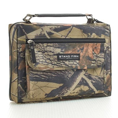 Stand Firm Bible Cover, Camo