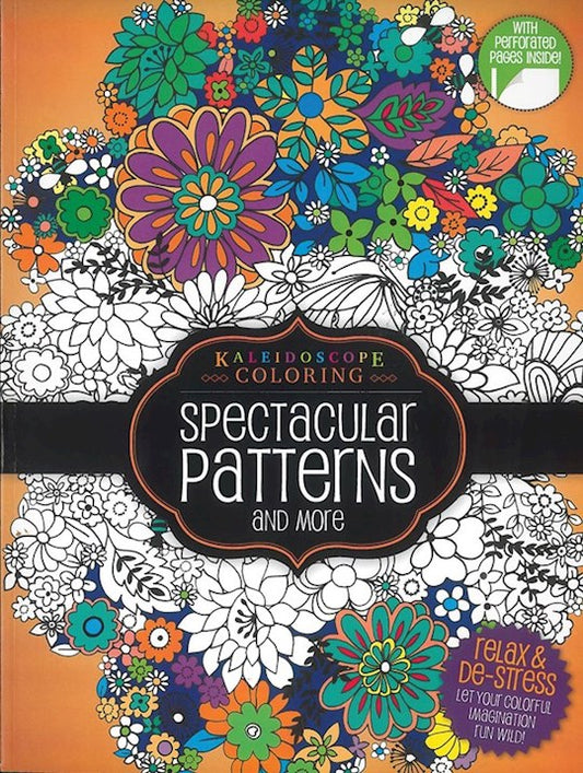 Spectacular Patterns Kaleidoscope Coloring Book