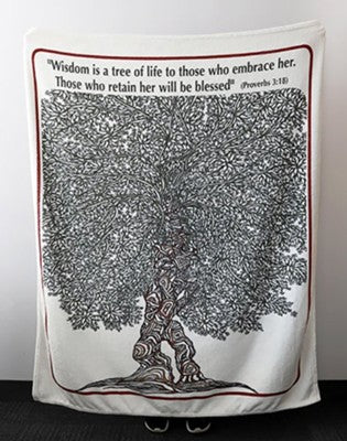 Tree of Life Plush Blanket