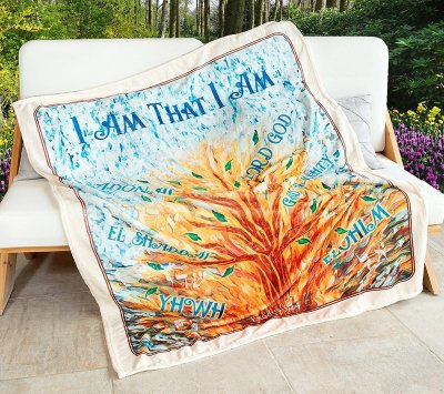 I Am That I Am: Burning Bush Blanket