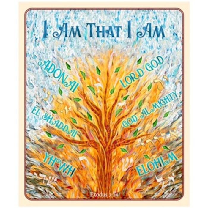 I Am That I Am: Burning Bush Blanket