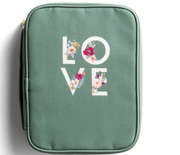 Love Bible Cover, Sage Green