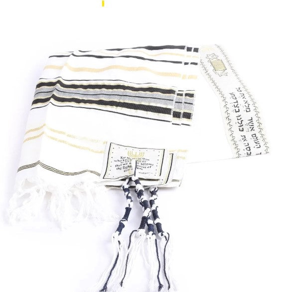 Tallit-Prayer Shawl-Black (72" x 22")