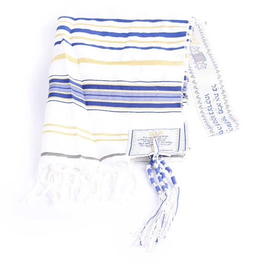 Tallit-Prayer Shawl-Royal (72" x 22")