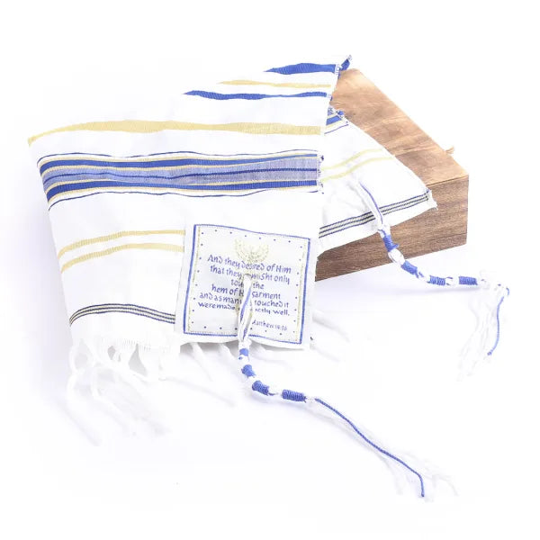 Tallit-Prayer Shawl-Royal (72" x 22")