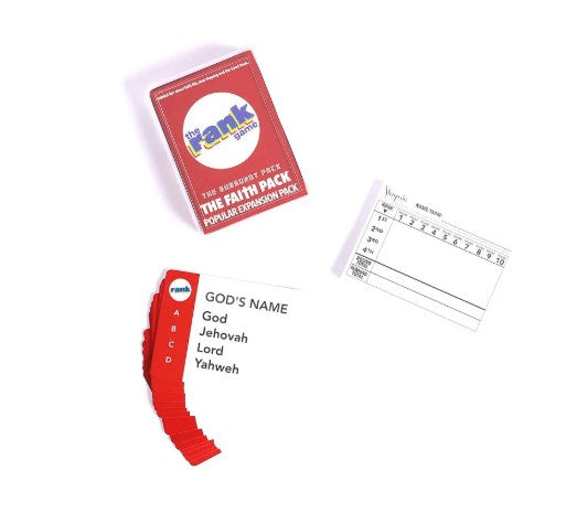 Faith Pack: Rank Game Burgundy Expansion Pack