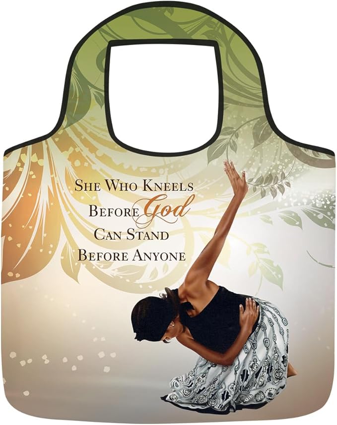 SHE WHO KNEELS REUSABLE TOTE BAG