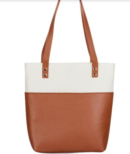 Fashion-Strength & Dignity-Tan/Brown Tote Bag