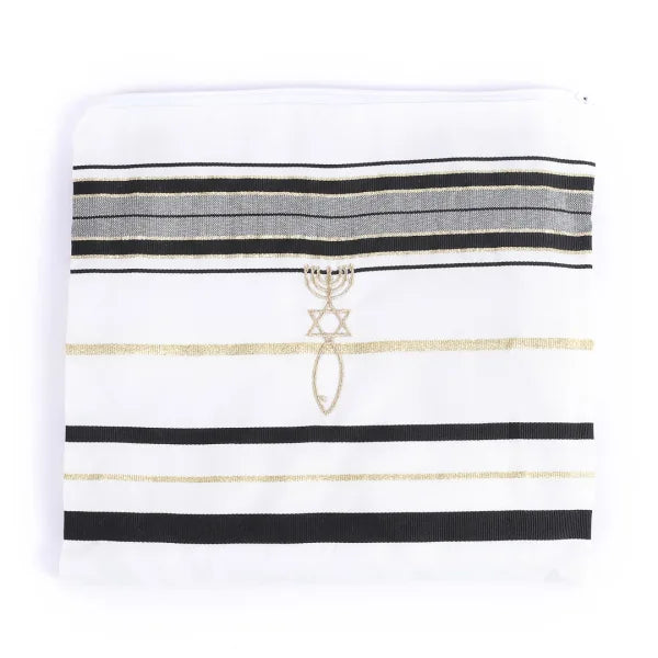 Tallit-Prayer Shawl-Black (72" x 22")