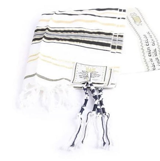 Tallit-Prayer Shawl-Black (72" x 22")