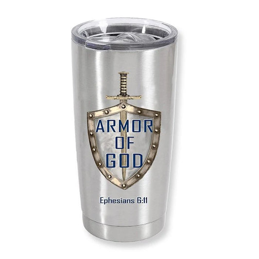 Armor Of God -Stainless Steel Travel Mug-20 oz