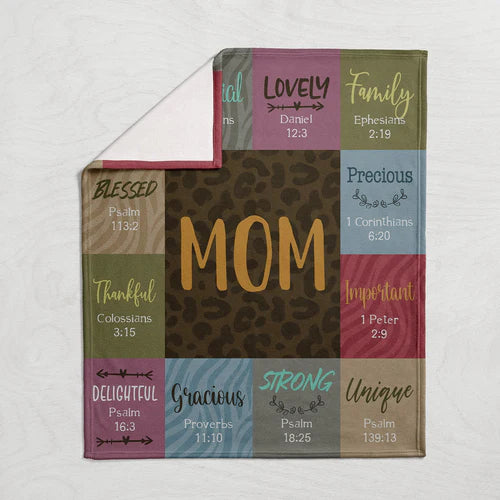 MOM SCRIPTURE BLANKET