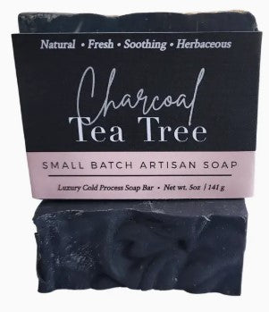 Charcoal Tea Tree Bar Soap