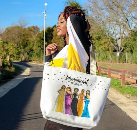 "Phenomenal Women" Canvas Handbag