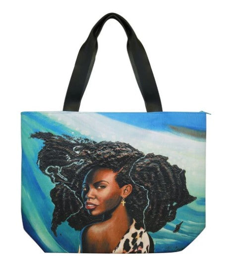 "Fearfully and Wonderfully Made" Canvas Handbag