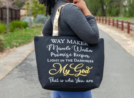 "Way Maker "Canvas Handbag