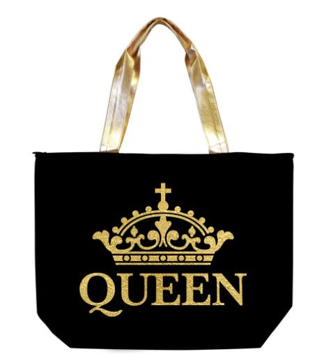 "Queen" Canvas Handbag