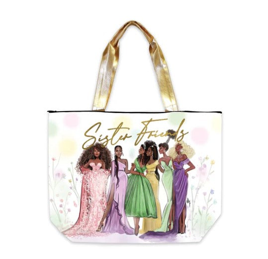 "Sister Friends 2024" Canvas Handbag