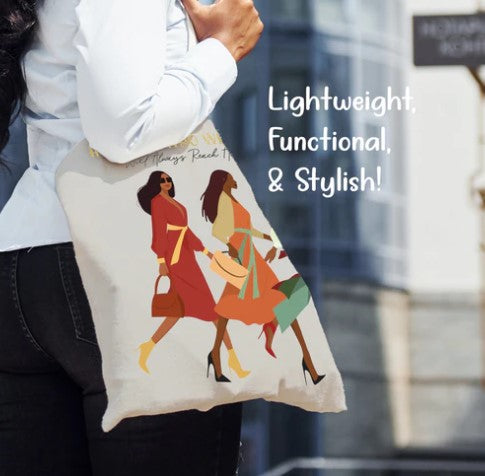 Woman with God Canvas Bag
