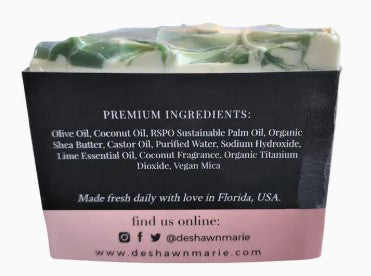 Coconut Lime Bar Soap