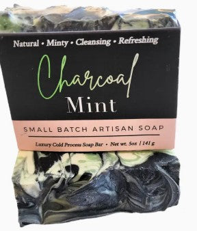 Charcoal Mint Bar Soap