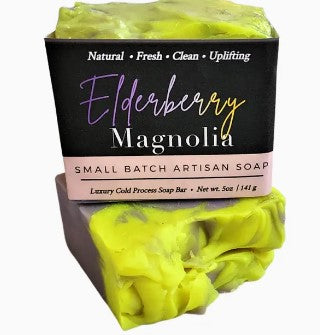 Elderberry Magnolia Soap Bar