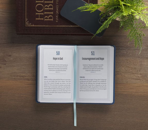 101 Prayers for My Son Blue Prayer Book