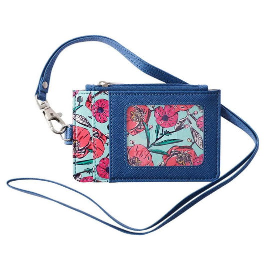 His Grace is Sufficient Faux Leather ID Card Holder