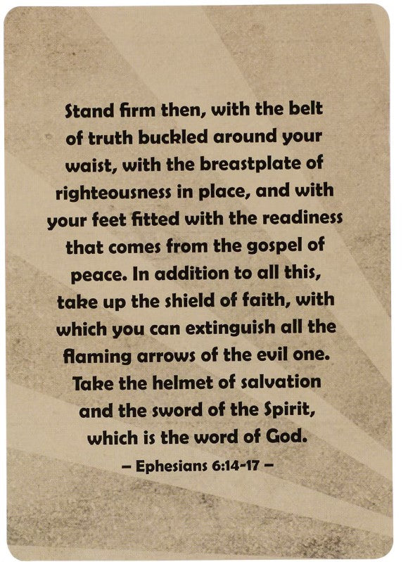 Go Fish! The Armor of God Card Game