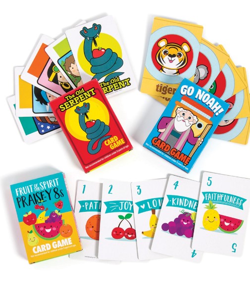 Kids Card Games – Assorted – Pack 12