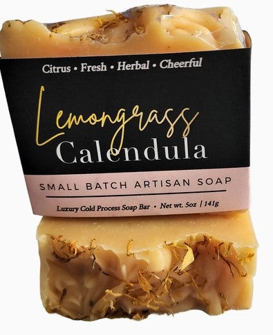 Lemongrass Calendula Bar Soap