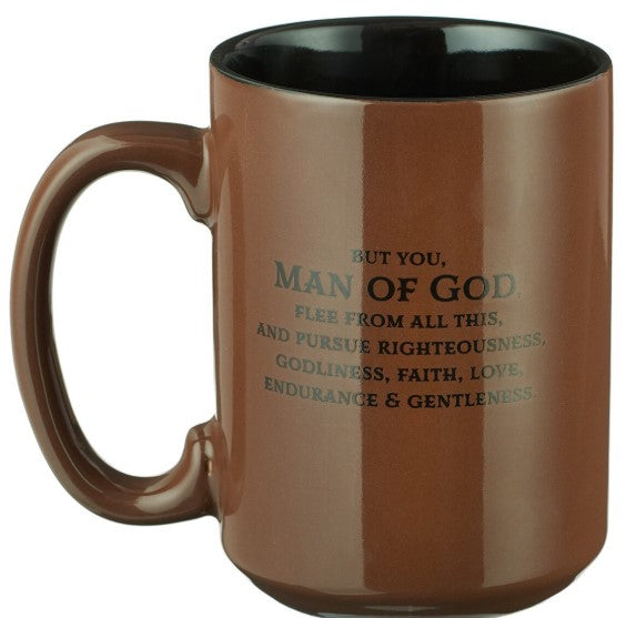 Man of God Coffee Mug - 1 Timothy 6:11