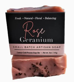 Rose Geranium Bar Soap