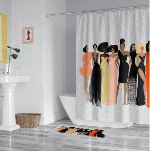 "Sister Friends" Shower Curtain