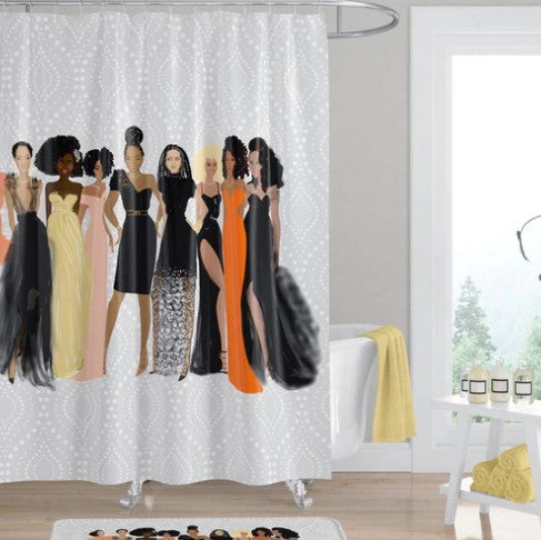 "Sister Friends" Shower Curtain