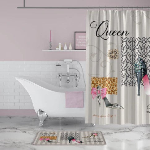 Queen Sandy Clough Shower Curtain