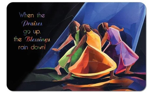 "Praises Go Up" Floor Mat